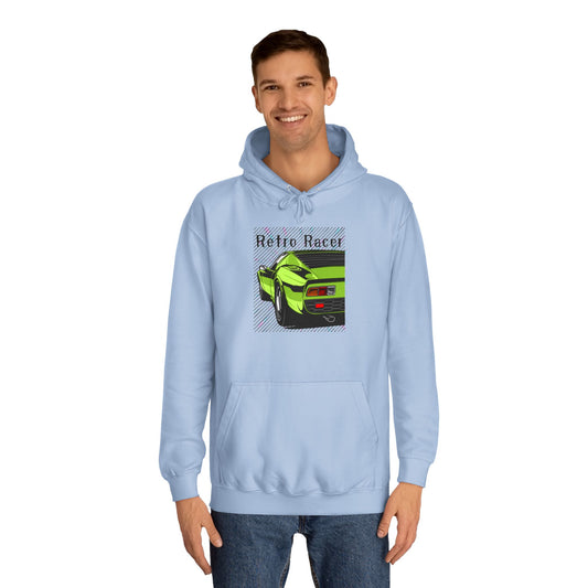 Bold Car Graphic Hoodie