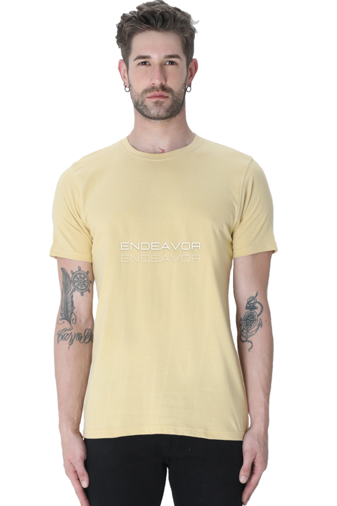 Male Inspiring Round Neck Half Sleeve Classic - Celebrassence