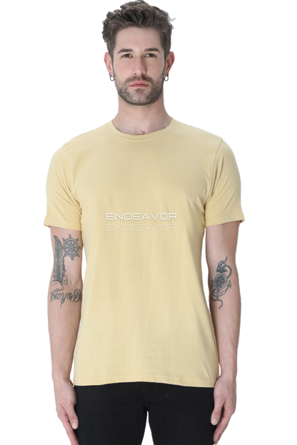 Male Inspiring Round Neck Half Sleeve Classic - Celebrassence