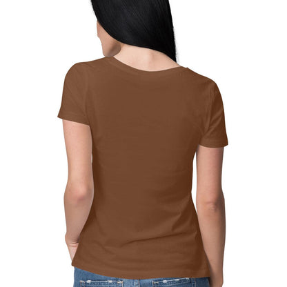 Women's Casual Cotton Half Sleeve T-Shirt - Celebrassence