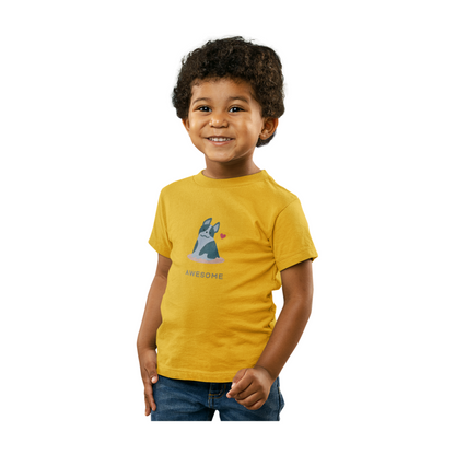 Toddler Half Sleeve Round Neck T-Shirt