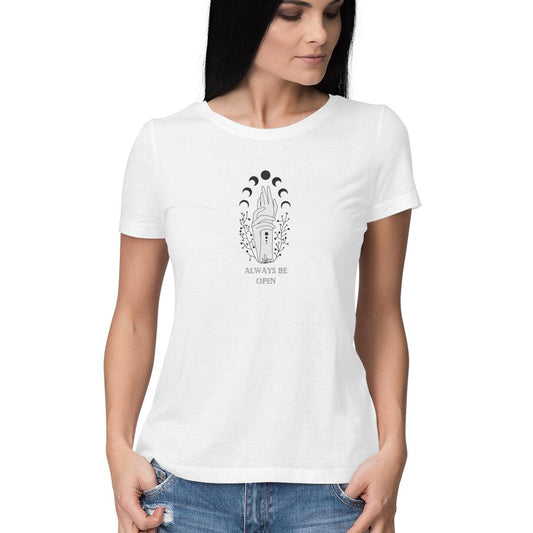 Women's Casual Cotton Half Sleeve T-Shirt - Celebrassence