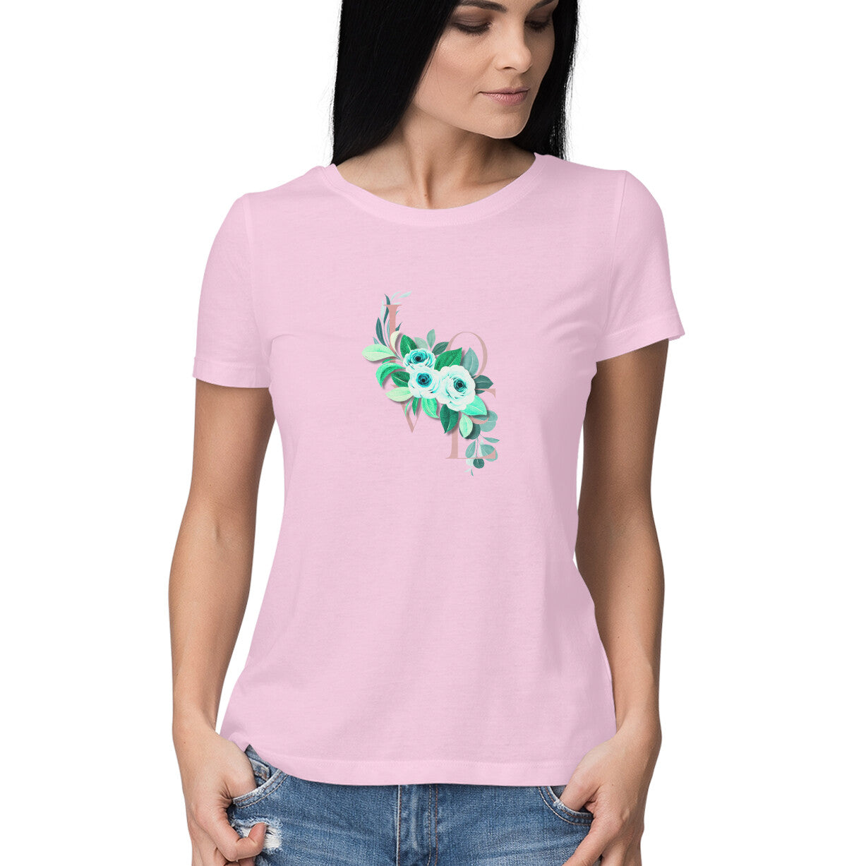 Women's Casual Cotton Half Sleeve T-Shirt - Celebrassence